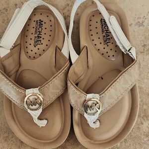 Girls Michael Kors sandals toddler size 9